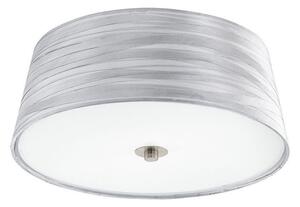 Eglo 94306- LED Stropna svjetiljka FONSEA 1 2xE27/9W/230V srebrna