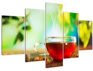 Slika - Mrtva priroda s čajem (150x105 cm)