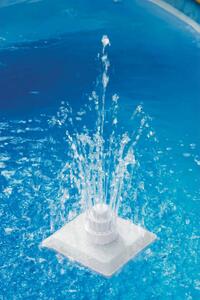VidaXL 13-dijelna grčka fontana za bazen bijela