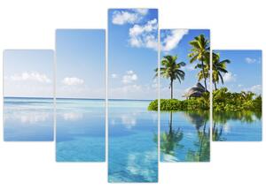 Slika - Tropski otok (150x105 cm)