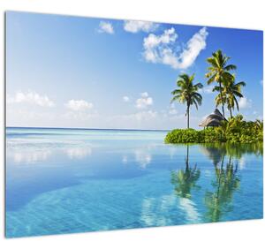 Slika - Tropski otok (70x50 cm)