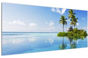 Slika - Tropski otok (120x50 cm)