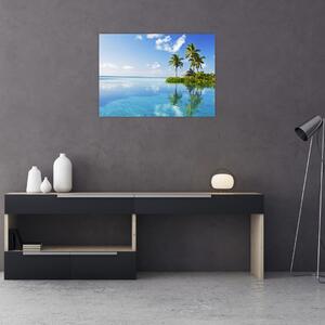 Slika - Tropski otok (70x50 cm)