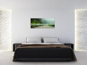Slika - Rijeka u blizini šume (120x50 cm)