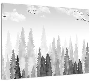 Slika - Šumski vrhovi (70x50 cm)