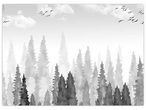 Slika - Šumski vrhovi (70x50 cm)