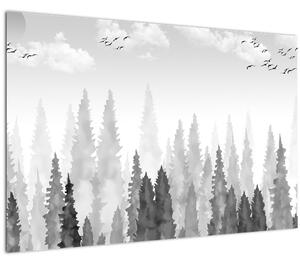 Slika - Šumski vrhovi (90x60 cm)