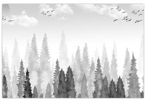 Slika - Šumski vrhovi (90x60 cm)