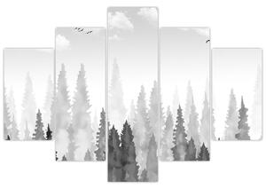 Slika - Šumski vrhovi (150x105 cm)