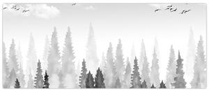 Slika - Šumski vrhovi (120x50 cm)
