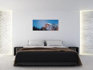 Slika - Noćni planinski vrh (120x50 cm)