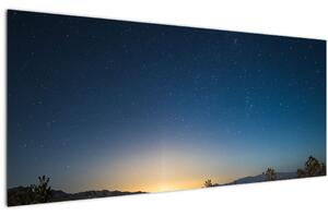 Slika - Noćno nebo iznad ceste (120x50 cm)