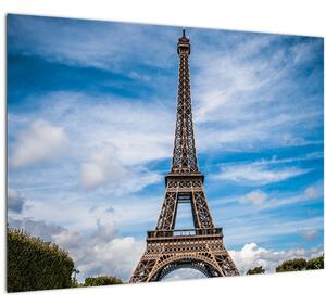 Staklena slika - Eiffelov toranj (70x50 cm)