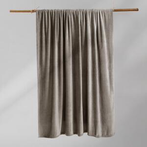 Smeđa deka od mikrovlakana DecoKing Mic, 220 x 240 cm