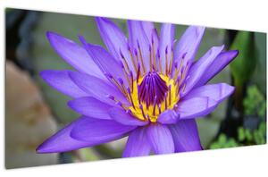 Slika - Ljubičasti cvijet (120x50 cm)
