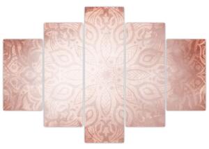 Slika - Ružičasta mandala (150x105 cm)