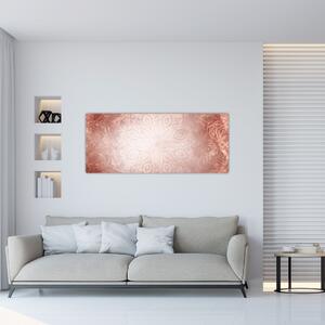 Slika - Ružičasta mandala (120x50 cm)