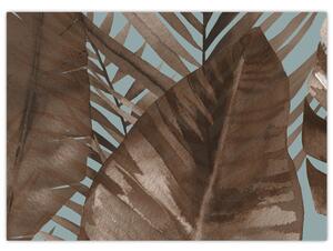 Slika - Palmino lišće, akvarel (70x50 cm)