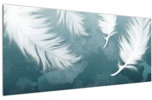 Slika - Bijelo perje (120x50 cm)