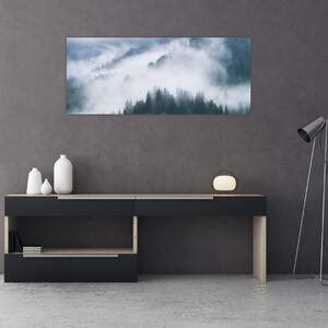 Slika - Drveće u magli (120x50 cm)