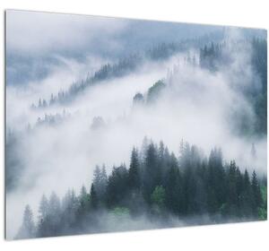 Slika - Drveće u magli (70x50 cm)