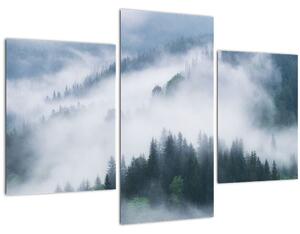Slika - Drveće u magli (90x60 cm)