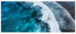 Slika - Valovi na moru (120x50 cm)