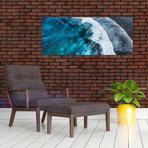 Slika - Valovi na moru (120x50 cm)