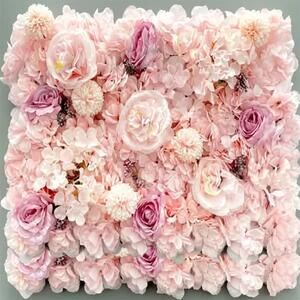 Cvetni zidni panel Floral light pink 50 x 50 cm - 31 - 50 cm