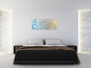 Slika - Plavi mramor (120x50 cm)
