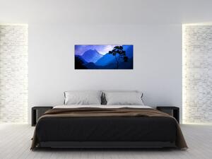 Slika - Noćno nebo u Nepalu (120x50 cm)