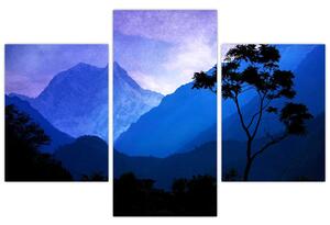 Slika - Noćno nebo u Nepalu (90x60 cm)
