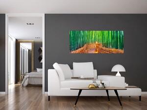 Slika - Šuma japanskog bambusa (120x50 cm)