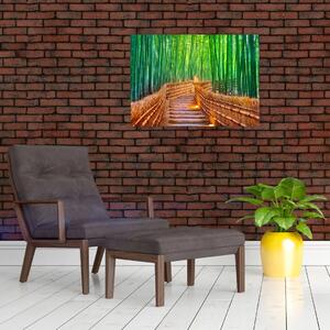 Slika - Šuma japanskog bambusa (70x50 cm)