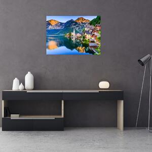 Slika - Alpsko selo (70x50 cm)