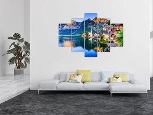 Slika - Alpsko selo (150x105 cm)