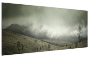 Slika - Krajolik prije oluje (120x50 cm)