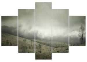 Slika - Krajolik prije oluje (150x105 cm)