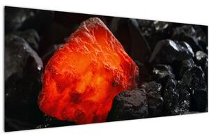 Slika - užareni mineral (120x50 cm)