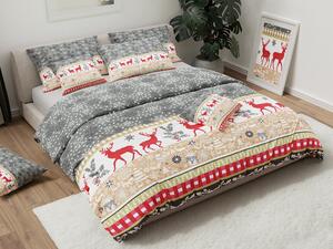 Pamučna posteljina CHRISTMAS TIME Dimenzije posteljine: 2 ks 70 x 90 cm | 200 x 220 cm