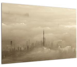 Slika - Grad u oblacima (90x60 cm)