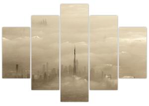 Slika - Grad u oblacima (150x105 cm)