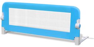 VidaXL Sigurnosna ograda za dječji krevetić 102 x 42 cm plava