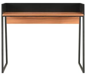 VidaXL Radni stol crno-smeđi 90 x 60 x 88 cm