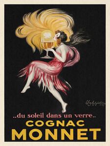 Reprodukcija Cognac Monnet (Vintage Alcohol Ad) - Leonetto Cappiello, (30 x 40 cm)