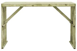VidaXL Barski stol od impregnirane borovine 170 x 60 x 110 cm