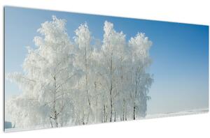 Slika - Snježni krajolik (120x50 cm)