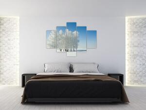 Slika - Snježni krajolik (150x105 cm)