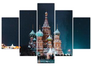 Slika građevine u Rusiji (150x105 cm)