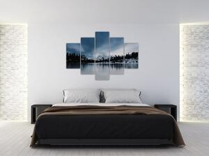 Slika - Na zaleđenom jezeru (150x105 cm)